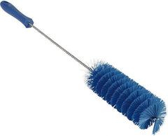 Vikan - 2" Diam Polyester Valve Brush - 19-5/8" OAL, 5-15/16" Head Length, Polypropylene & Stainless Steel Handle - Americas Industrial Supply