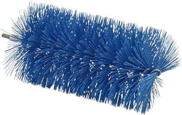 Vikan - 3-1/2" Diam Polyester Tube Brush - 7-1/2" OAL, 7" Head Length, Stainless Steel Handle - Americas Industrial Supply