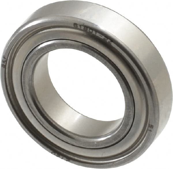 SKF - 12mm Bore Diam, 21mm OD, Double Shield Thin Section Radial Ball Bearing - 5mm Wide, 1 Row, Round Bore, 151 Lb Static Capacity, 321 Lb Dynamic Capacity - Americas Industrial Supply