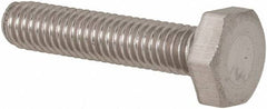 Value Collection - M3x0.50mm Metric Coarse, 14mm Length Under Head Hex Head Cap Screw - Fully Threaded, Grade 18-8 & Austenitic A2 Stainless Steel, Uncoated, 5.5mm Hex - Americas Industrial Supply