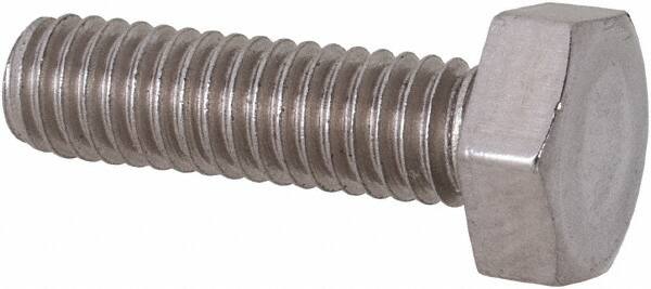 Value Collection - M4x0.70mm Metric Coarse, 14mm Length Under Head Hex Head Cap Screw - Americas Industrial Supply