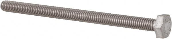Value Collection - M4x0.70mm Metric Coarse, 60mm Length Under Head Hex Head Cap Screw - Fully Threaded, Grade 18-8 & Austenitic A2 Stainless Steel, Uncoated, 7mm Hex - Americas Industrial Supply