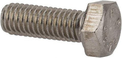 Value Collection - M5x0.80mm Metric Coarse, 14mm Length Under Head Hex Head Cap Screw - Fully Threaded, Grade 18-8 & Austenitic A2 Stainless Steel, Uncoated, 8mm Hex - Americas Industrial Supply