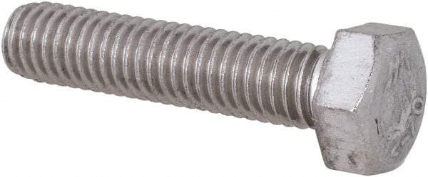 Value Collection - M5x0.80mm Metric Coarse, 22mm Length Under Head Hex Head Cap Screw - Fully Threaded, Grade 18-8 & Austenitic A2 Stainless Steel, Uncoated, 8mm Hex - Americas Industrial Supply