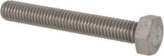 Value Collection - M5x0.80mm Metric Coarse, 35mm Length Under Head Hex Head Cap Screw - Fully Threaded, Grade 18-8 & Austenitic A2 Stainless Steel, Uncoated, 8mm Hex - Americas Industrial Supply