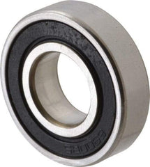 SKF - 10mm Bore Diam, 22mm OD, Double Seal Thin Section Radial Ball Bearing - 6mm Wide, 1 Row, Round Bore, 169 Lb Static Capacity, 438 Lb Dynamic Capacity - Americas Industrial Supply