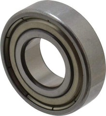 SKF - 10mm Bore Diam, 22mm OD, Double Shield Thin Section Radial Ball Bearing - 6mm Wide, 1 Row, Round Bore, 169 Lb Static Capacity, 438 Lb Dynamic Capacity - Americas Industrial Supply