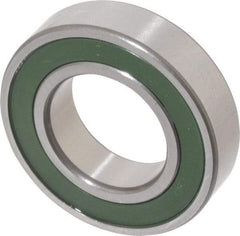 SKF - 15mm Bore Diam, 28mm OD, Double Seal Thin Section Radial Ball Bearing - 7mm Wide, 1 Row, Round Bore, 459 Lb Static Capacity, 906 Lb Dynamic Capacity - Americas Industrial Supply