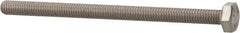 Value Collection - M6x1.00mm Metric Coarse, 90mm Length Under Head Hex Head Cap Screw - Fully Threaded, Grade 18-8 & Austenitic A2 Stainless Steel, Uncoated, 10mm Hex - Americas Industrial Supply
