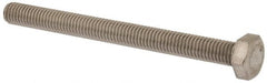 Value Collection - M8x1.25mm Metric Coarse, 90mm Length Under Head Hex Head Cap Screw - Fully Threaded, Grade 18-8 & Austenitic A2 Stainless Steel, Uncoated, 13mm Hex - Americas Industrial Supply