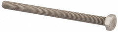 Value Collection - M8x1.25mm Metric Coarse, 110mm Length Under Head Hex Head Cap Screw - Fully Threaded, Grade 18-8 & Austenitic A2 Stainless Steel, Uncoated, 13mm Hex - Americas Industrial Supply