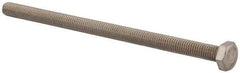 Value Collection - M8x1.25mm Metric Coarse, 140mm Length Under Head Hex Head Cap Screw - Fully Threaded, Grade 18-8 & Austenitic A2 Stainless Steel, Uncoated, 13mm Hex - Americas Industrial Supply