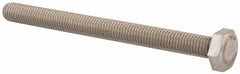 Value Collection - M10x1.50mm Metric Coarse, 120mm Length Under Head Hex Head Cap Screw - Fully Threaded, Grade 18-8 & Austenitic A2 Stainless Steel, Uncoated, 17mm Hex - Americas Industrial Supply