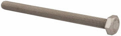 Value Collection - M10x1.50mm Metric Coarse, 130mm Length Under Head Hex Head Cap Screw - Fully Threaded, Grade 18-8 & Austenitic A2 Stainless Steel, Uncoated, 17mm Hex - Americas Industrial Supply