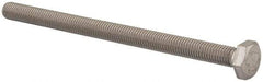 Value Collection - M10x1.50mm Metric Coarse, 150mm Length Under Head Hex Head Cap Screw - Fully Threaded, Grade 18-8 & Austenitic A2 Stainless Steel, Uncoated, 17mm Hex - Americas Industrial Supply