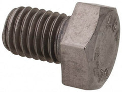 Value Collection - M12x1.75mm Metric Coarse, 16mm Length Under Head Hex Head Cap Screw - Fully Threaded, Grade 18-8 & Austenitic A2 Stainless Steel, Uncoated, 19mm Hex - Americas Industrial Supply