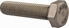 Value Collection - M12x1.75mm Metric Coarse, 50mm Length Under Head Hex Head Cap Screw - Fully Threaded, Grade 18-8 & Austenitic A2 Stainless Steel, Uncoated, 19mm Hex - Americas Industrial Supply