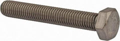 Value Collection - M12x1.75mm Metric Coarse, 80mm Length Under Head Hex Head Cap Screw - Fully Threaded, Grade 18-8 & Austenitic A2 Stainless Steel, Uncoated, 19mm Hex - Americas Industrial Supply