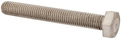 Value Collection - M12x1.75mm Metric Coarse, 90mm Length Under Head Hex Head Cap Screw - Fully Threaded, Grade 18-8 & Austenitic A2 Stainless Steel, Uncoated, 19mm Hex - Americas Industrial Supply