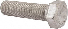 Value Collection - M24x3.00mm Metric Coarse, 90mm Length Under Head Hex Head Cap Screw - Fully Threaded, Grade 18-8 & Austenitic A2 Stainless Steel, Uncoated, 36mm Hex - Americas Industrial Supply