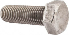 Value Collection - M30x3.50mm Metric Fine, 90mm Length Under Head Hex Head Cap Screw - Fully Threaded, Grade 18-8 & Austenitic A2 Stainless Steel, Uncoated, 46mm Hex - Americas Industrial Supply