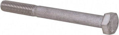 Value Collection - M5x0.80mm Metric Coarse, 50mm Length Under Head Hex Head Cap Screw - Partially Threaded, Grade 18-8 & Austenitic A2 Stainless Steel, Uncoated, 8mm Hex - Americas Industrial Supply