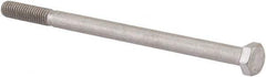 Value Collection - M5x0.80mm Metric Coarse, 80mm Length Under Head Hex Head Cap Screw - Partially Threaded, Grade 18-8 & Austenitic A2 Stainless Steel, Uncoated, 8mm Hex - Americas Industrial Supply