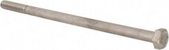 Value Collection - M6x1.00mm Metric Coarse, 120mm Length Under Head Hex Head Cap Screw - Partially Threaded, Grade 18-8 & Austenitic A2 Stainless Steel, Uncoated, 10mm Hex - Americas Industrial Supply