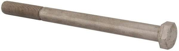 Value Collection - M20x2.50mm Metric Coarse, 250mm Length Under Head Hex Head Cap Screw - Partially Threaded, Grade 18-8 & Austenitic A2 Stainless Steel, Uncoated, 30mm Hex - Americas Industrial Supply