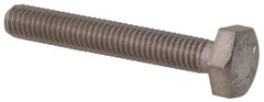 Value Collection - M3x0.50mm Metric Coarse, 20mm Length Under Head Hex Head Cap Screw - Fully Threaded, Grade 316 & Austenitic A4 Stainless Steel, Uncoated, 5.5mm Hex - Americas Industrial Supply