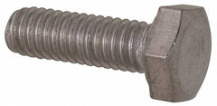 Value Collection - M4x0.70mm Metric Coarse, 12mm Length Under Head Hex Head Cap Screw - Fully Threaded, Grade 316 & Austenitic A4 Stainless Steel, Uncoated, 7mm Hex - Americas Industrial Supply