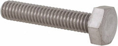 Value Collection - M4x0.70mm Metric Coarse, 20mm Length Under Head Hex Head Cap Screw - Fully Threaded, Grade 316 & Austenitic A4 Stainless Steel, Uncoated, 7mm Hex - Americas Industrial Supply