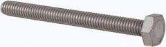 Value Collection - M4x0.70mm Metric Coarse, 40mm Length Under Head Hex Head Cap Screw - Fully Threaded, Grade 316 & Austenitic A4 Stainless Steel, Uncoated, 7mm Hex - Americas Industrial Supply