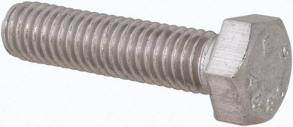 Value Collection - M5x0.80mm Metric Coarse, 20mm Length Under Head Hex Head Cap Screw - Fully Threaded, Grade 316 & Austenitic A4 Stainless Steel, Uncoated, 8mm Hex - Americas Industrial Supply