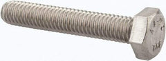 Value Collection - M6x1.00mm Metric Coarse, 35mm Length Under Head Hex Head Cap Screw - Fully Threaded, Grade 316 & Austenitic A4 Stainless Steel, Uncoated, 10mm Hex - Americas Industrial Supply