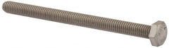 Value Collection - M6x1.00mm Metric Coarse, 80mm Length Under Head Hex Head Cap Screw - Fully Threaded, Grade 316 & Austenitic A4 Stainless Steel, Uncoated, 10mm Hex - Americas Industrial Supply
