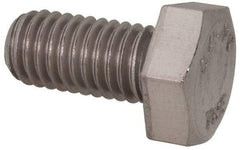Value Collection - M8x1.25mm Metric Coarse, 16mm Length Under Head Hex Head Cap Screw - Fully Threaded, Grade 316 & Austenitic A4 Stainless Steel, Uncoated, 13mm Hex - Americas Industrial Supply