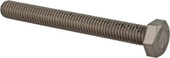 Value Collection - M8x1.25mm Metric Coarse, 70mm Length Under Head Hex Head Cap Screw - Fully Threaded, Grade 316 & Austenitic A4 Stainless Steel, Uncoated, 13mm Hex - Americas Industrial Supply
