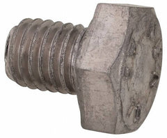 Value Collection - M10x1.50mm Metric Coarse, 12mm Length Under Head Hex Head Cap Screw - Fully Threaded, Grade 316 & Austenitic A4 Stainless Steel, Uncoated, 17mm Hex - Americas Industrial Supply