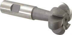 Value Collection - 3/8" Radius, 3/4" Circle Diam, 1-3/4" Cutter Diam, Shank Connection, Convex Radius Cutter - 3/4" Shank Diam, 4" OAL, High Speed Steel, Uncoated, 6 Teeth, Weldon Flat - Americas Industrial Supply