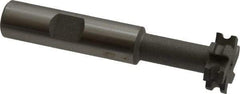 Value Collection - 1/16" Radius, 1/8" Circle Diam, 3/4" Cutter Diam, 3/4" Cutting Width, Shank Connection, Concave Radius Cutter - 1/2" Shank Diam, 3" OAL, High Speed Steel, Uncoated, 6 Teeth, Weldon Flat - Americas Industrial Supply