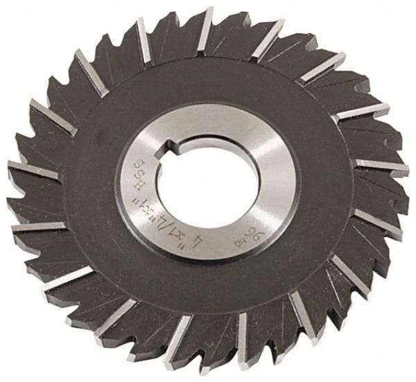 Keo - 3" Blade Diam x 1/4" Blade Thickness, 1" Hole, 28 Teeth, High Speed Steel Side Chip Saw - Staggered Tooth, Arbor Connection, Right Hand Cut, Uncoated - Americas Industrial Supply