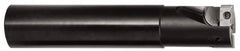 Tungaloy - 20mm Cut Diam, 3/4" Shank Diam, 3.281" OAL, Indexable Square Shoulder Centercutting End Mill - XXMU 10 Inserts, Weldon Shank, 90° Lead Angle, Series Jetmill Multi X - Americas Industrial Supply