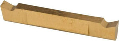 Tungaloy - JCGN200 F J740 Grade, 0.0787" Cutting Width, Carbide Cutoff Insert - 8° Right Hand Lead Angle, 0.002" Cnr Rad - Americas Industrial Supply