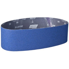 4″ × 36″ NorZon Plus R821 Narrow Belt 60 Grit Zirconia Alumina - Americas Industrial Supply