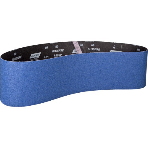 6″ × 68″ NorZon Plus R823 Narrow Belt 60 Grit Zirconia Alumina - Americas Industrial Supply