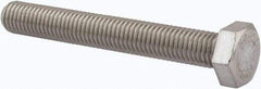 Value Collection - M12x1.75mm Metric Coarse, 90mm Length Under Head Hex Head Cap Screw - Fully Threaded, Grade 316 & Austenitic A4 Stainless Steel, Uncoated, 19mm Hex - Americas Industrial Supply