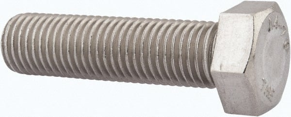 Value Collection - M16x2.00mm Metric Coarse, 60mm Length Under Head Hex Head Cap Screw - Americas Industrial Supply