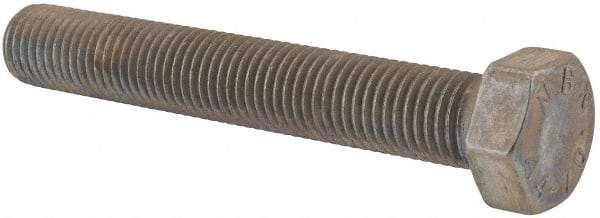 Value Collection - M20x2.50mm Metric Coarse, 130mm Length Under Head Hex Head Cap Screw - Fully Threaded, Grade 316 & Austenitic A4 Stainless Steel, Uncoated, 30mm Hex - Americas Industrial Supply