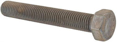 Value Collection - M20x2.50mm Metric Coarse, 130mm Length Under Head Hex Head Cap Screw - Fully Threaded, Grade 316 & Austenitic A4 Stainless Steel, Uncoated, 30mm Hex - Americas Industrial Supply